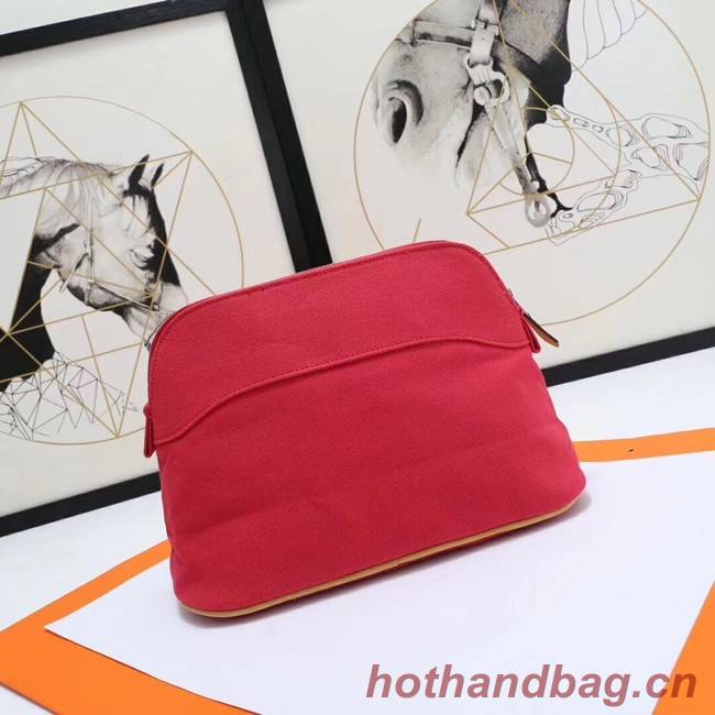 Hermes Cosmetic Bag H3699 Red