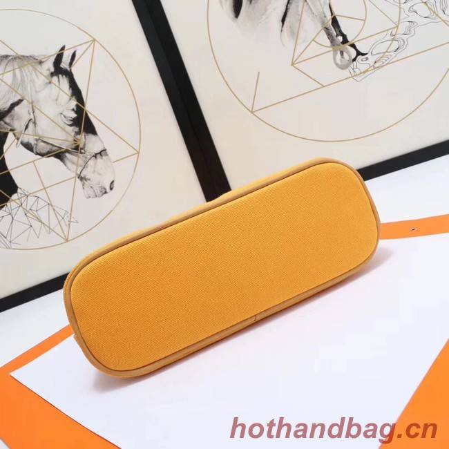 Hermes Cosmetic Bag H3699 Yellow