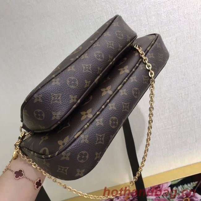 Louis vuitton original monogram canvas Shoulder Bag MULTI-POCHETTE ACCESSOIRES M44813