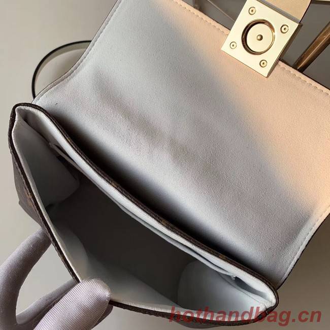 Louis Vuitton Original Leather LOCKY BB M44653 cream