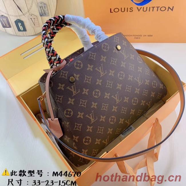 Louis Vuitton Monogram Canvas Original Leather M44670