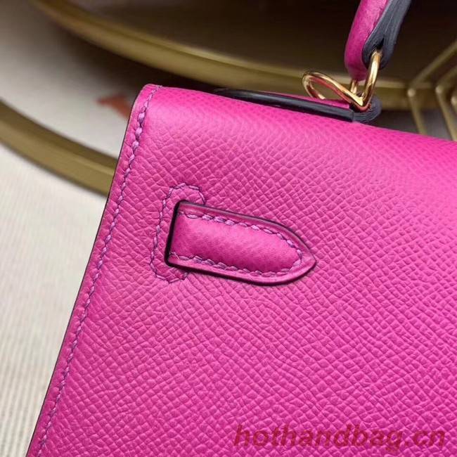 Hermes original Kelly Epsom Leather KL32 rose