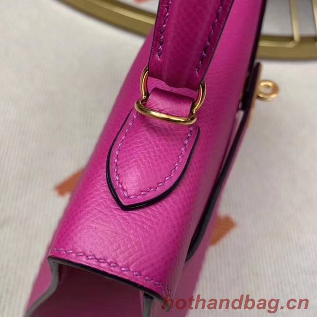 Hermes original Kelly Epsom Leather KL32 rose