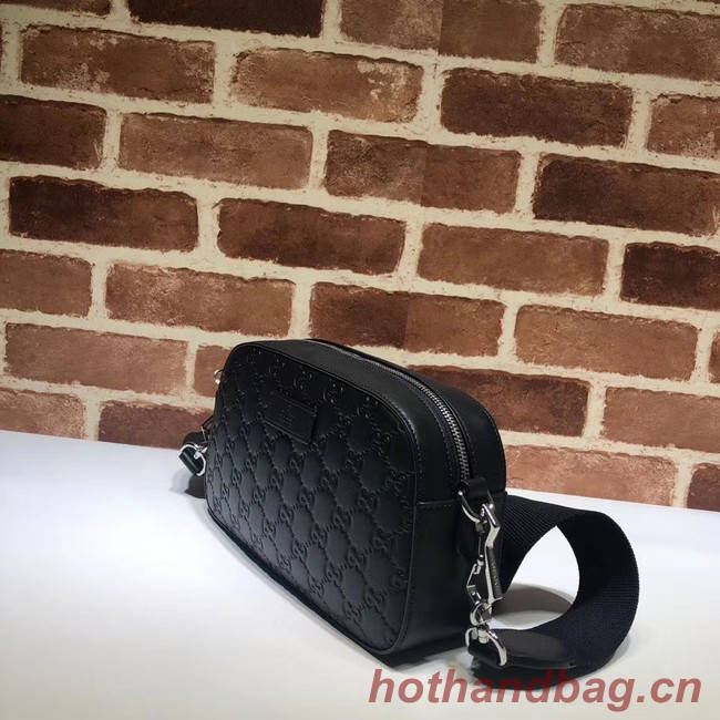 Gucci GG Original Leather  Messenger Bag 574886 black