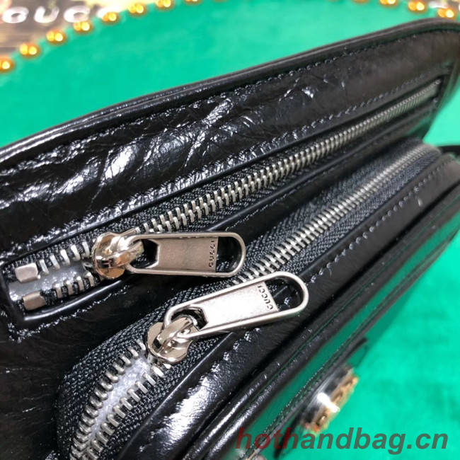 Gucci GG Original Leather belt bag 575857 black