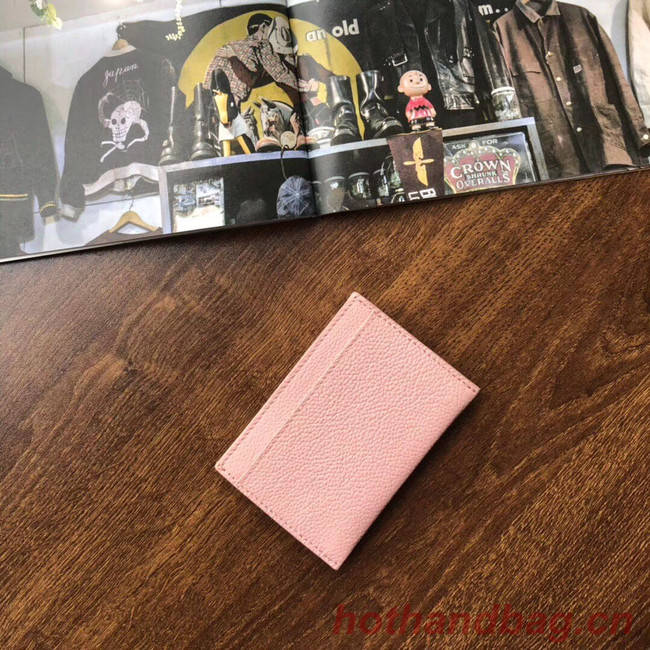 Louis vuitton original LOCKME CARD HOLDER M68555 pink