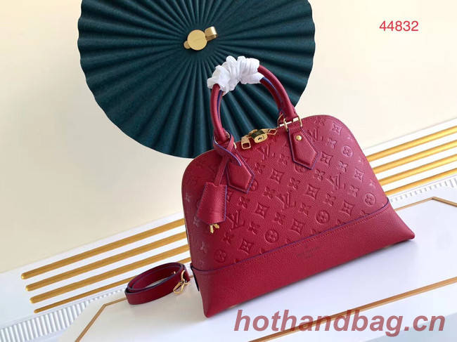 Louis Vuitton Original Monogram Empreinte NEO ALMA PM M44832 red