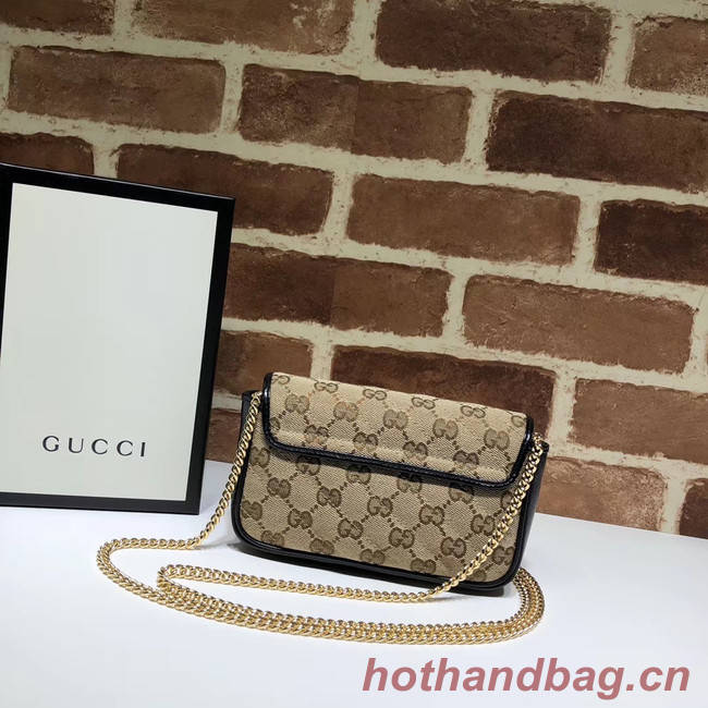 Gucci GG Marmont mini shoulder bag 574969 black 