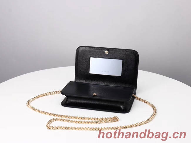 Gucci GG Marmont mini shoulder bag 600663 black