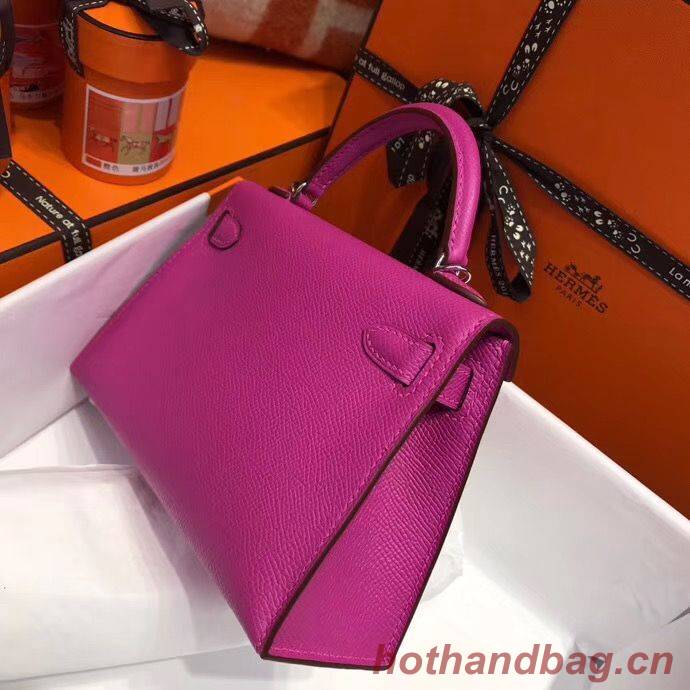 Hermes Kelly Tote Bag Original epsom Leather KL20 Pink