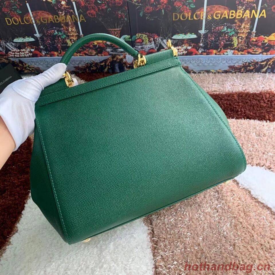 Dolce & Gabbana Origianl Leather Bag 4131 green