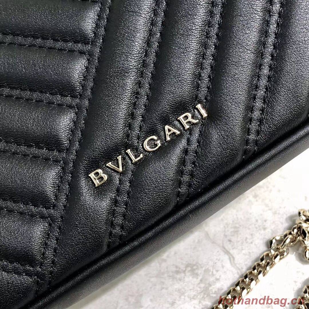 BVLGARI Shoulder Bag Calfskin Leather B288760 black