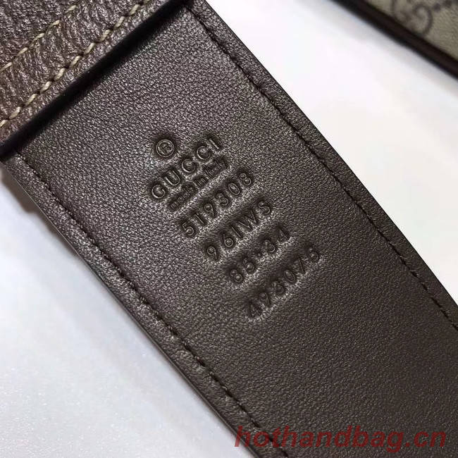 Gucci GG Original GG Leather belt bag 519308 brown