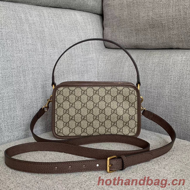 Gucci Ophidia small GG tote bag 598130 brown