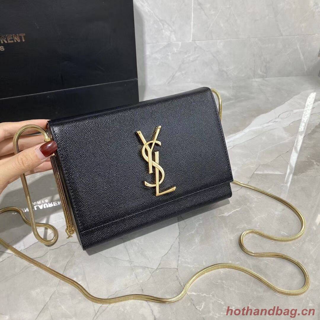 Yves Saint Laurent Kate mini Original leather Shoulder Bag Y593122 Black