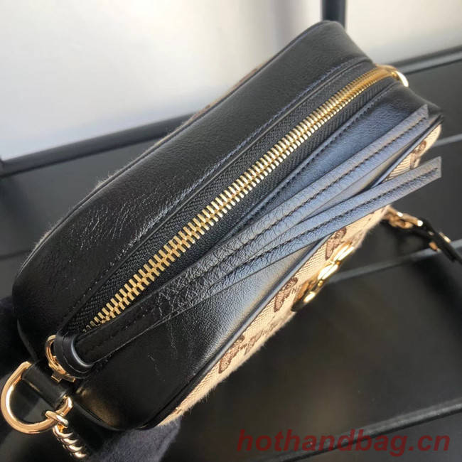 Gucci GG Marmont canvas mini Bag 448065 Black