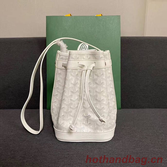 Goyard petit flot drawstring Bag G6959 white