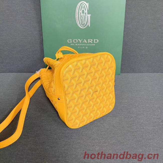 Goyard petit flot drawstring Bag G6959 yellow