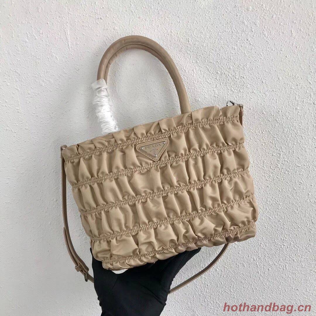 Prada Re-Edition nylon Tote bag 1BG321 apricot