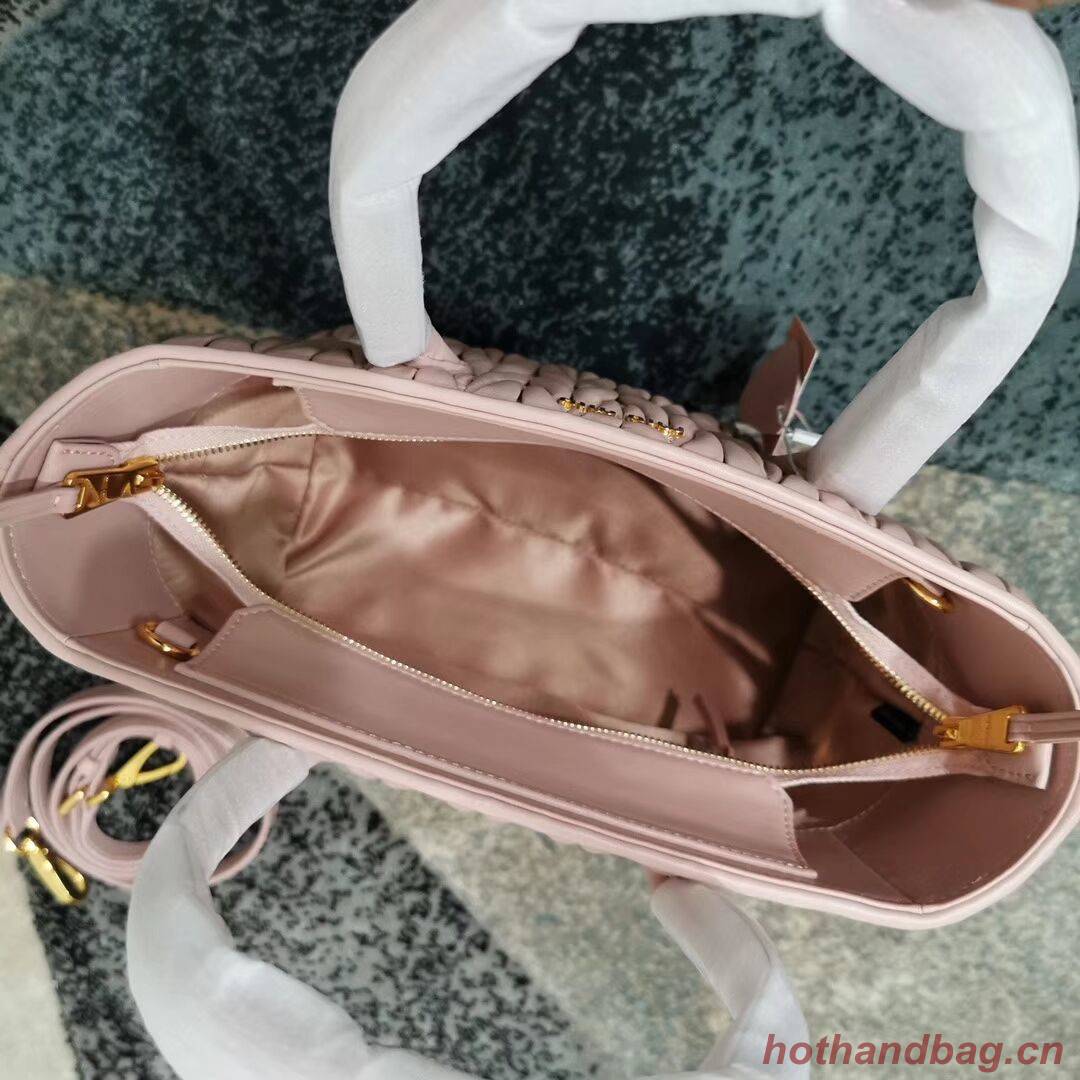 miu miu Matelasse Nappa Leather Top-handle Bag 5BG163 pink