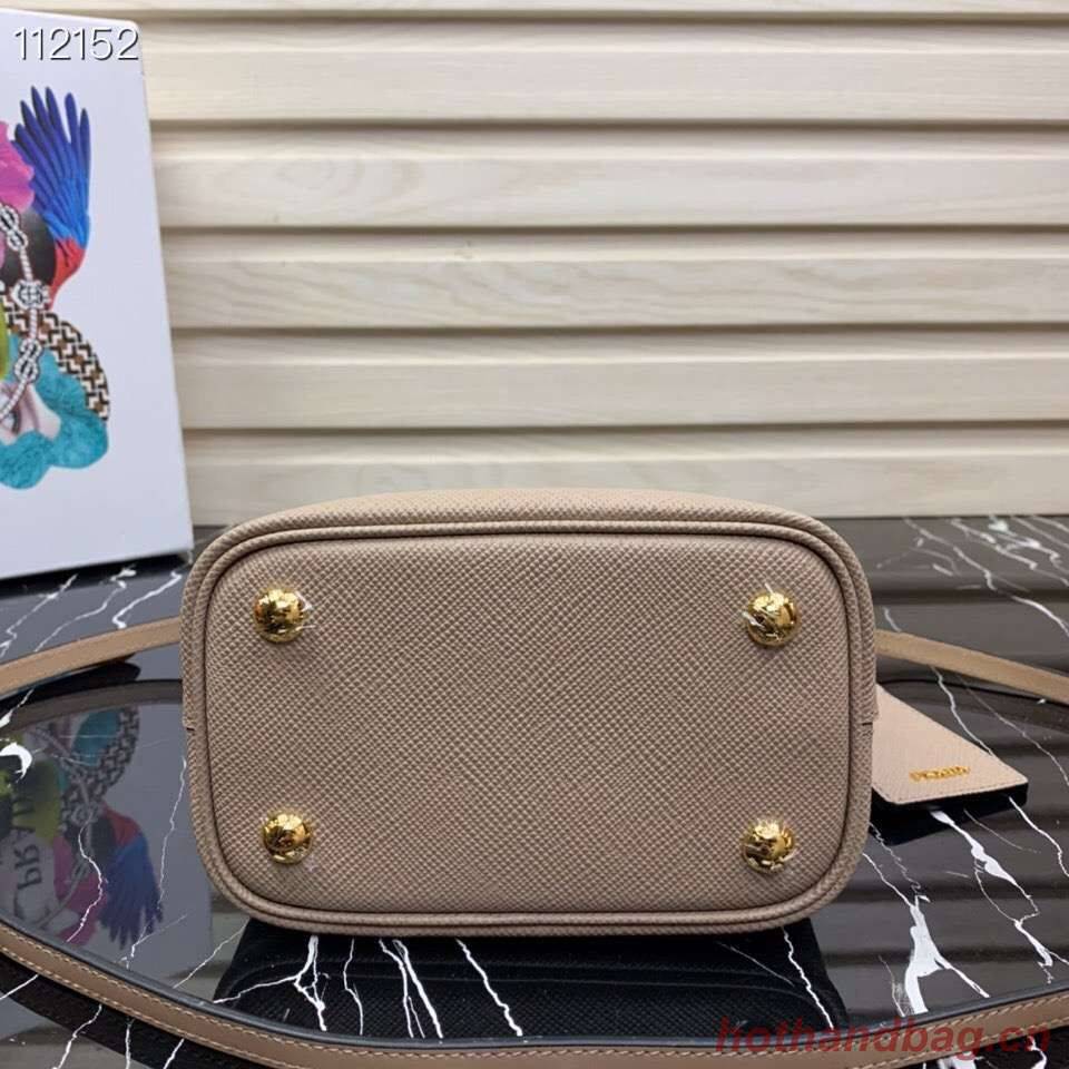 Prada Panier small Original Saffiano Bag 1BA217 Apricot