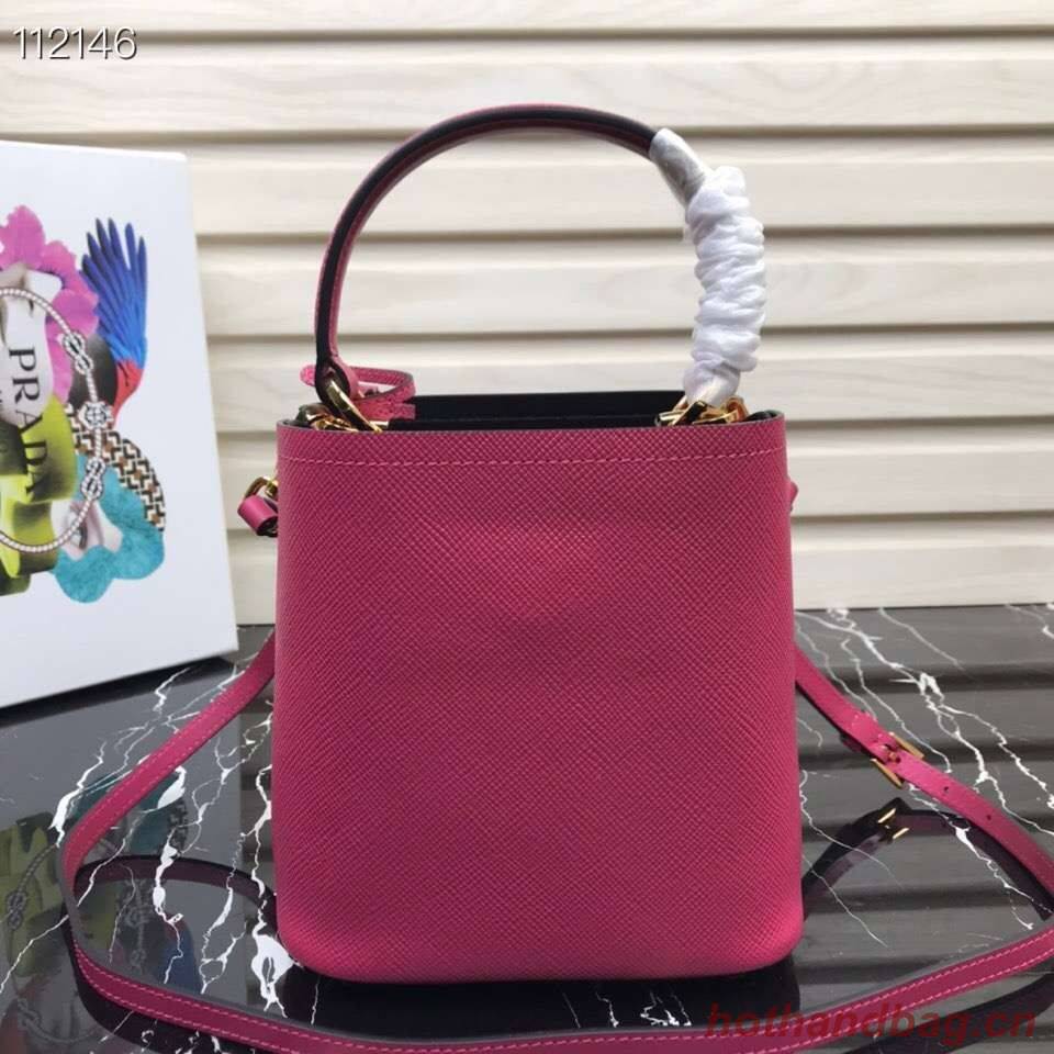 Prada Panier small Original Saffiano Bag 1BA217 Rose