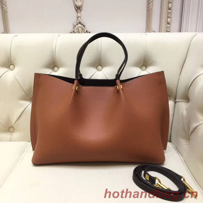 VALENTINO Origianl leather tote 2080 brown