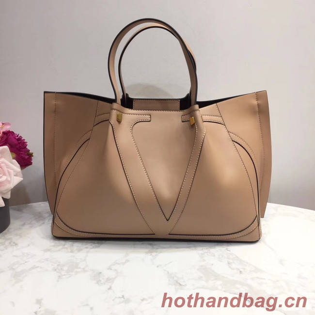 VALENTINO Origianl leather tote 9099 light pink