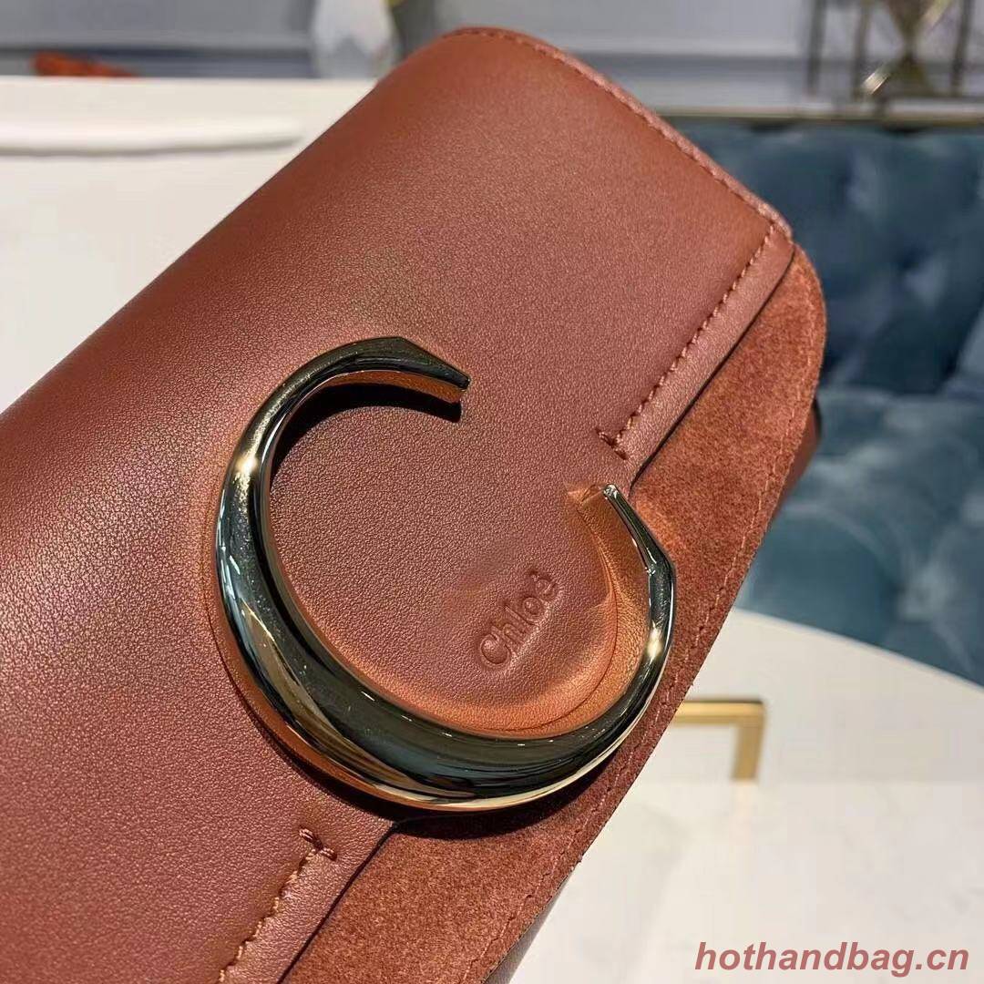 Chloe Original Leather Belt Bag 3S036 brown