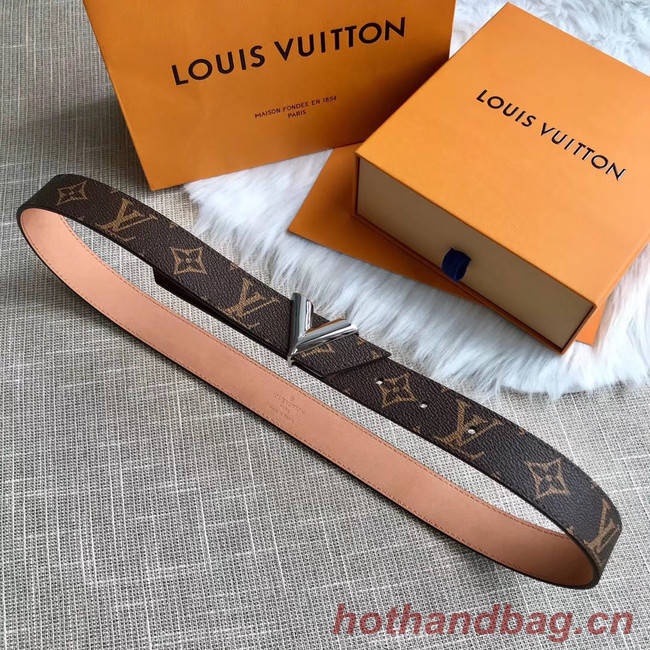 Louis Vuitton Leather Belt M0197W 30MM