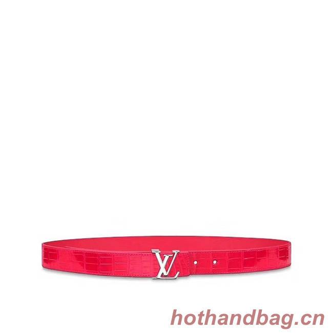 Louis Vuitton Leather Belt M0203W 30MM