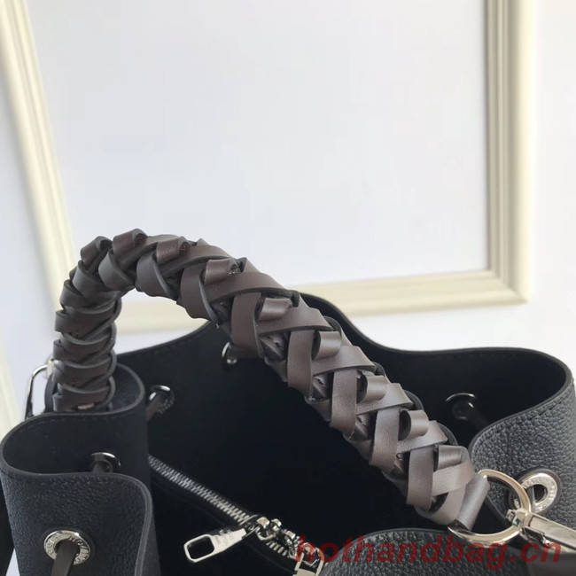 Louis Vuitton original Mahina Leather MURIA M55800 Black