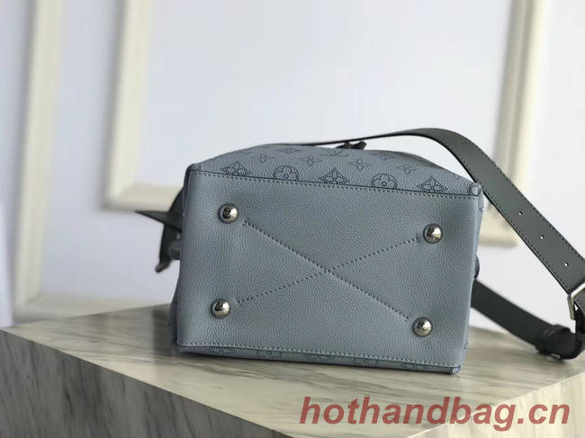 Louis Vuitton original Mahina Leather MURIA M55800 blue