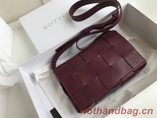 Bottega Veneta Sheepskin Weaving Original Leather 578004 Wine