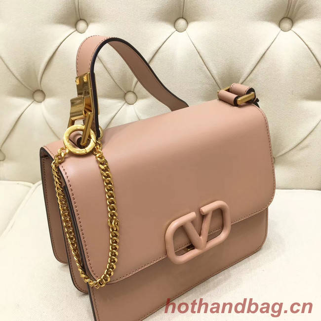 VALENTINO VLOCK Origianl leather shoulder bag 0908 pink