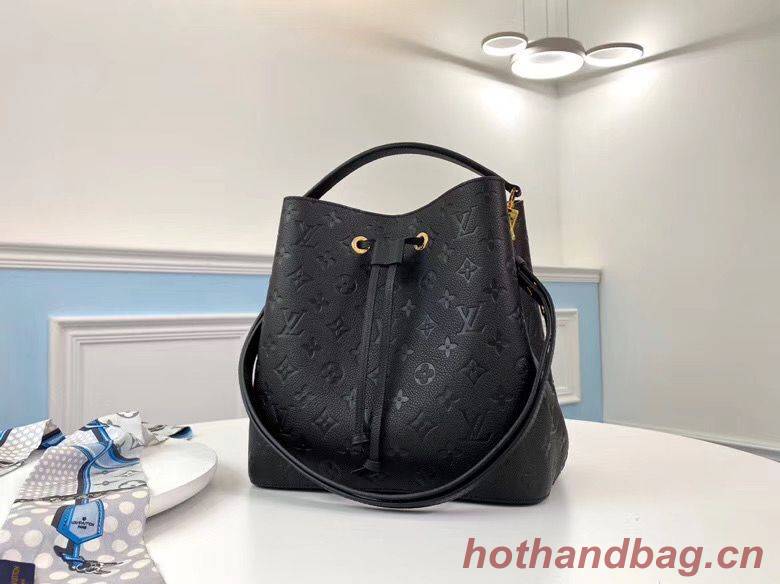 Louis Vuitton Monogram Empreinte Neonoe Original Leather M45256 Black