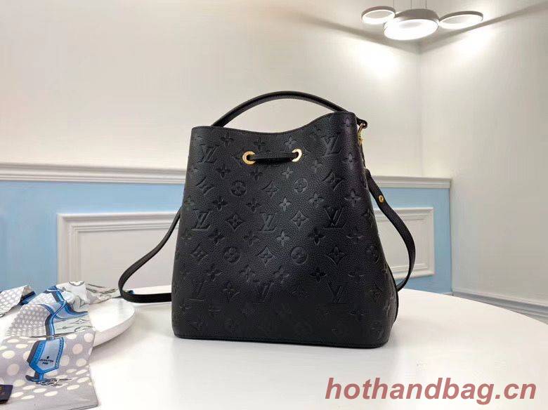 Louis Vuitton Monogram Empreinte Neonoe Original Leather M45256 Black