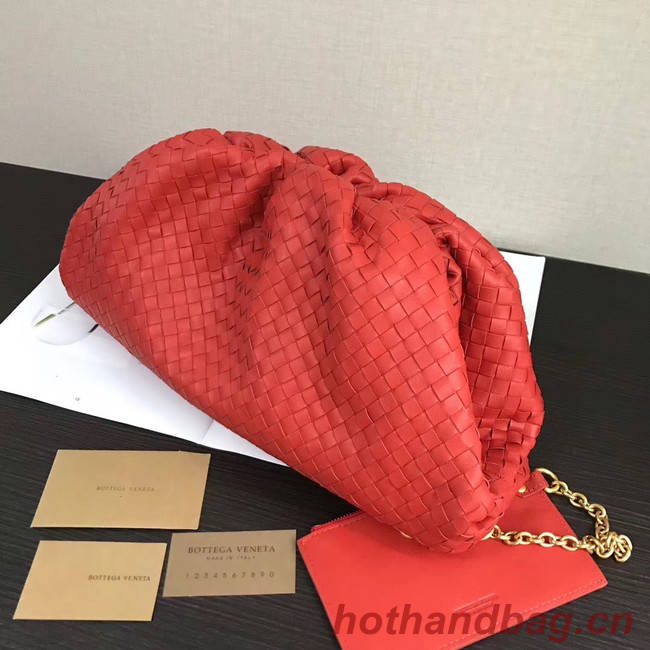 Bottega Veneta Weave Clutch bag 585853 red