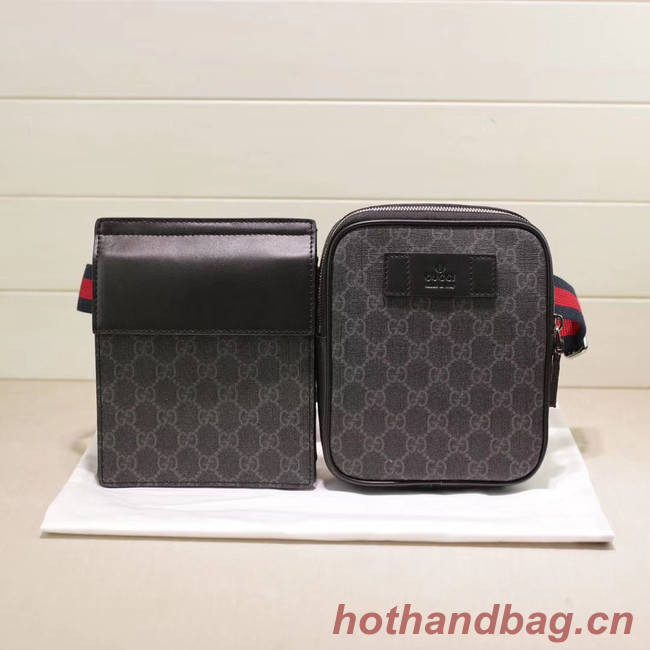 Gucci GG Supreme belt bag 450956 black