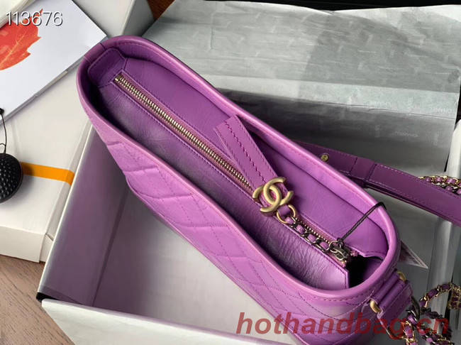 Chanel gabrielle hobo bag A93824 Lavender