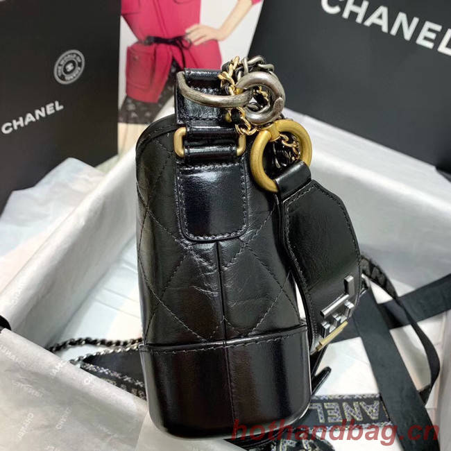 Chanel gabrielle small hobo bag AS0865 black