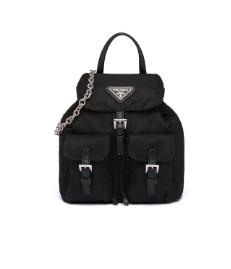 Prada Nylon mini backpack 1BH029 black