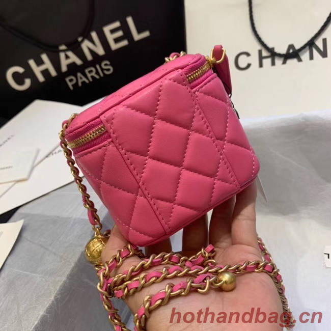 Chanel Original Small classic chain box handbag AP1447 rose