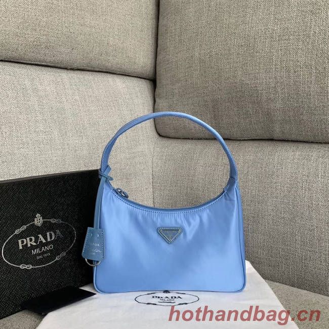 Prada Re-Edition 2000 nylon mini-bag 91515 blue