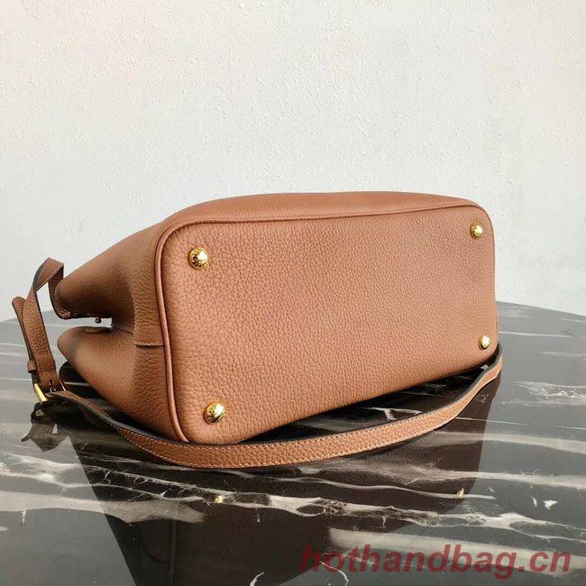 Prada Deer skin bag 1BG008 brown