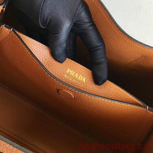 Prada Deer skin bag 1BG008 brown