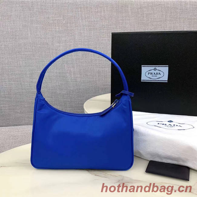 Prada Re-Edition 2000 nylon mini-bag 1NE515 Electro optic blue