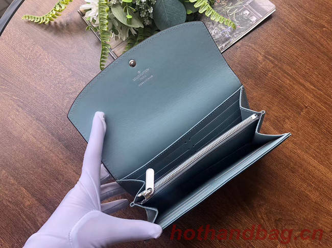 Louis vuitton original Iris Wallet M60145 blue