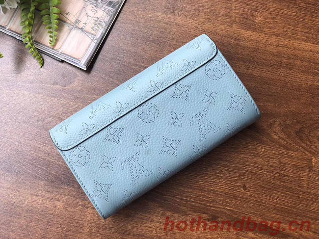 Louis vuitton original Iris Wallet M60145 blue