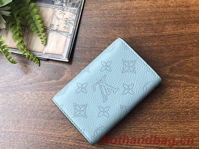 Louis vuitton original Iris Wallet M69213 blue